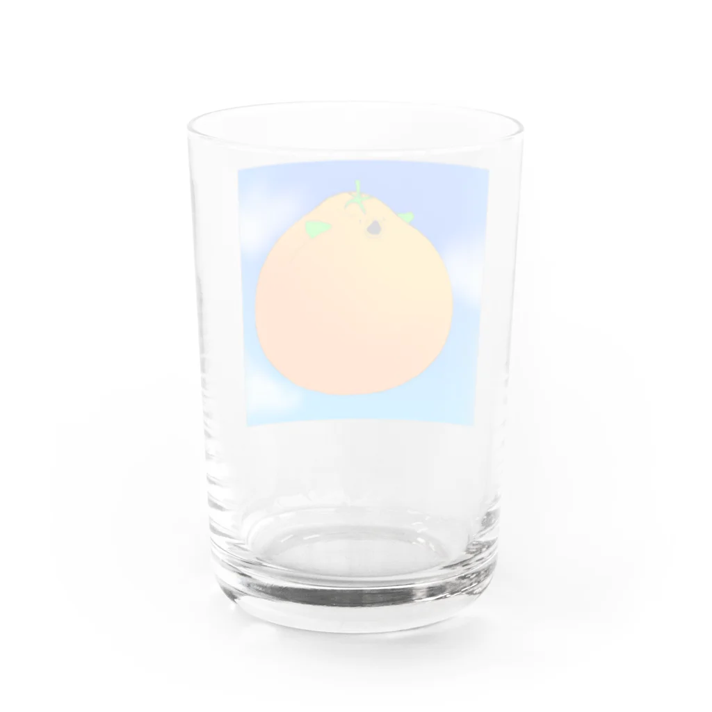 ふぐ屋のふぐでこぽん Water Glass :back