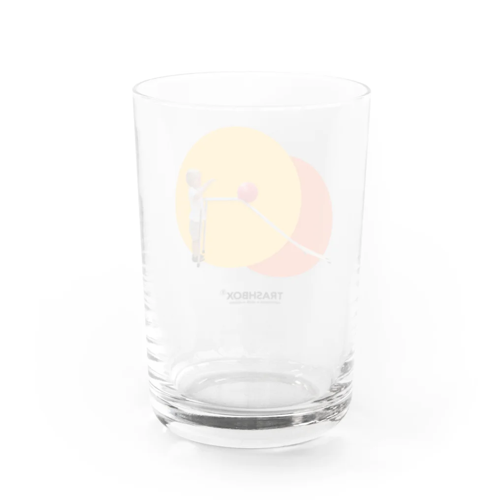 Trash Boxの"Bowling" Water Glass :back