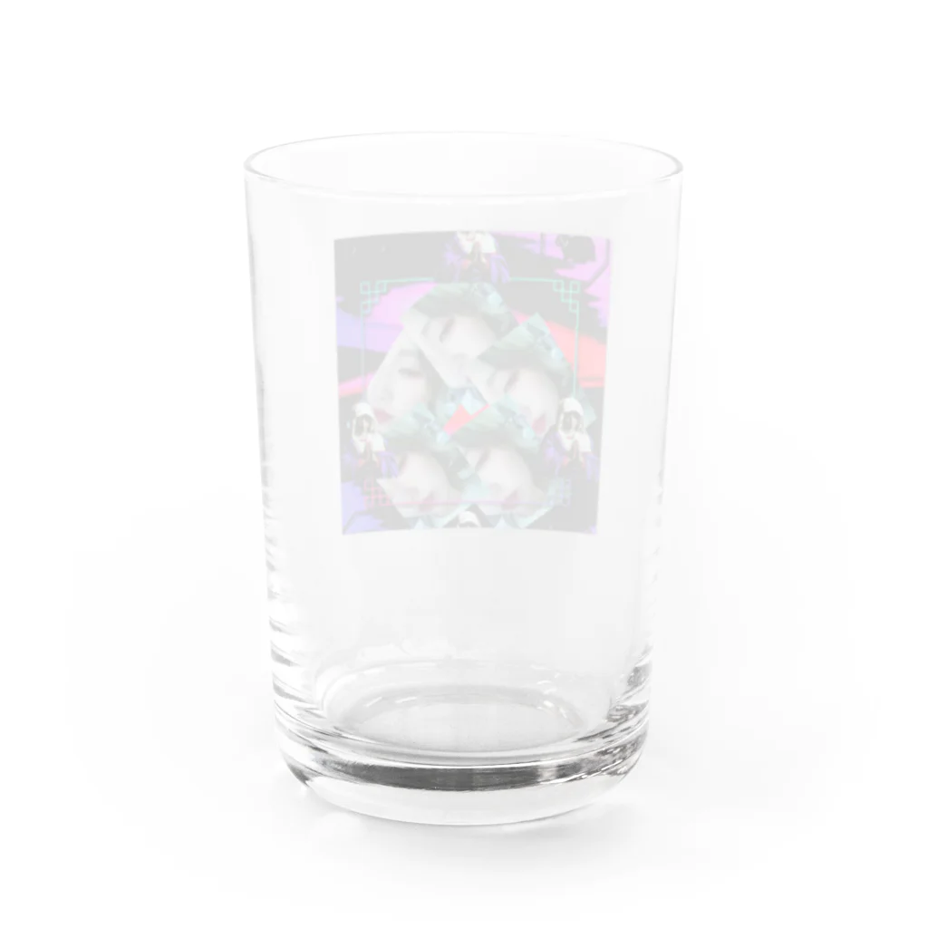 自分で世界を染められたなら。の支配されたモノ Water Glass :back