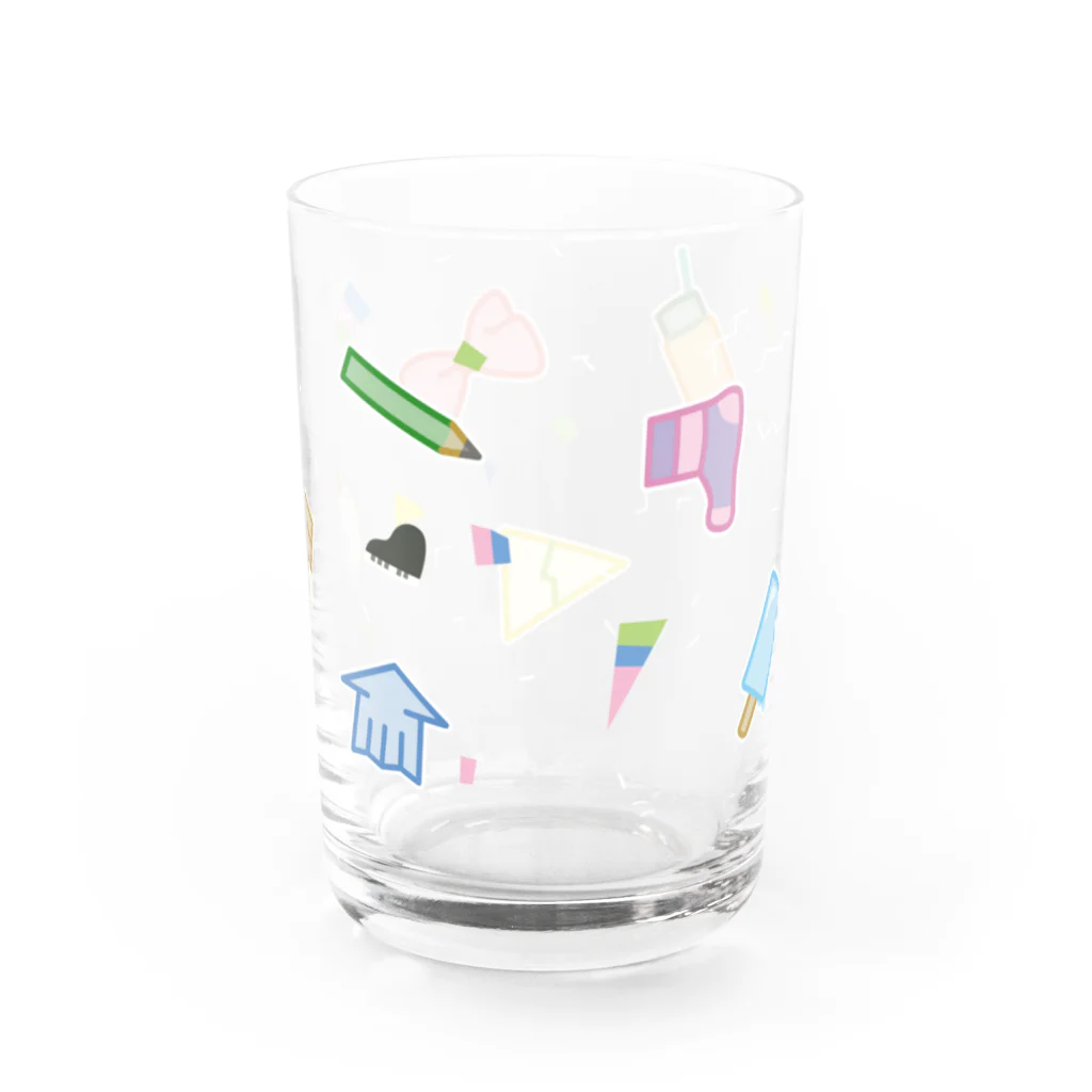 MOORYWORKS.の台原・東照宮・小松島 グラス Water Glass :back