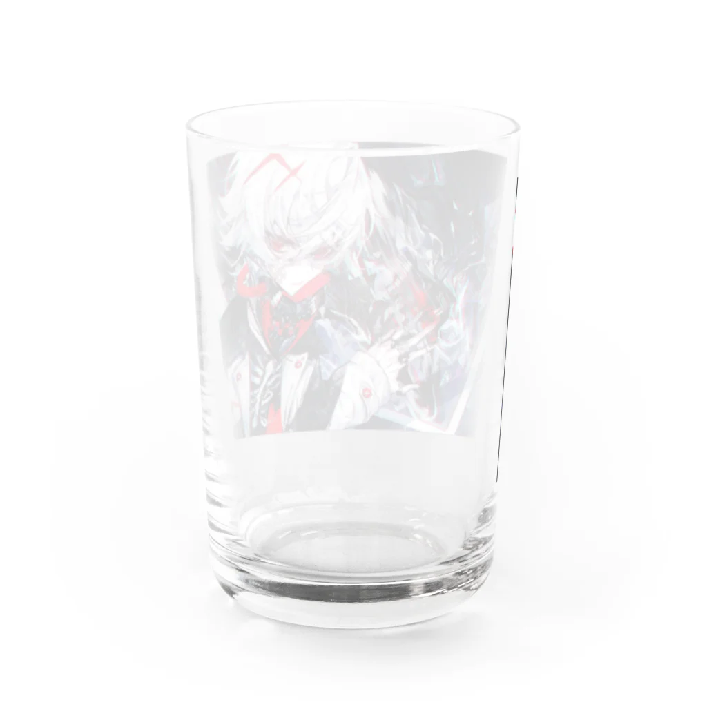 村カルキのBLACK２ Water Glass :back