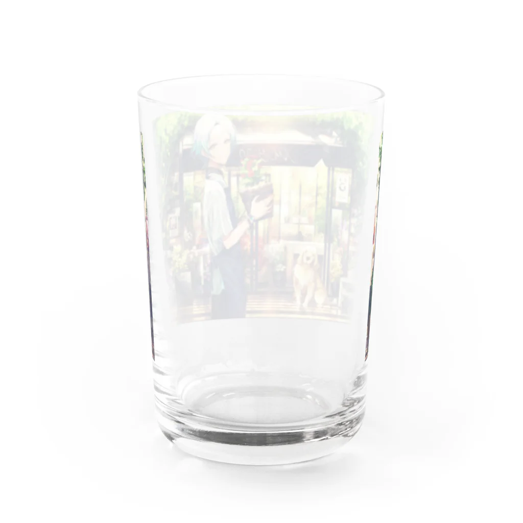 村カルキのＹＥＬＬＯＷ Water Glass :back