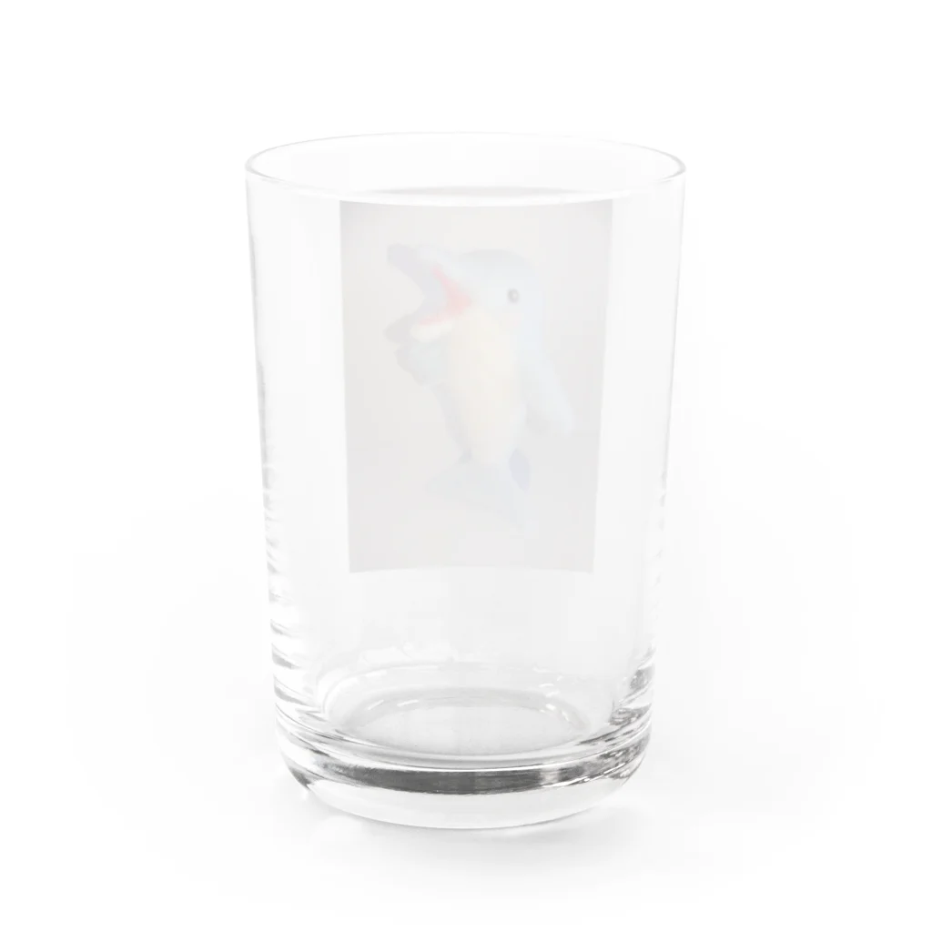 ミィコロのうがイルカ Water Glass :back