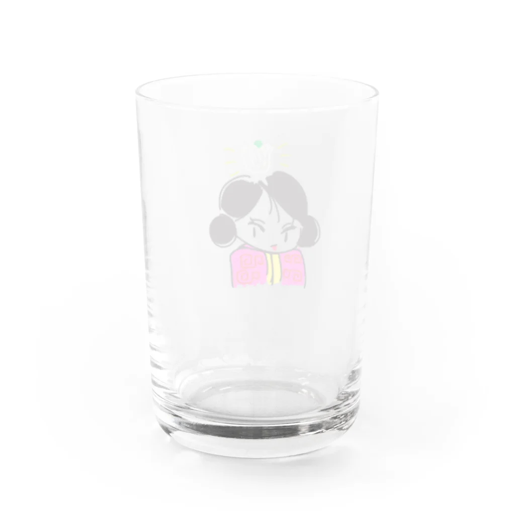 mの焼売食べたい Water Glass :back