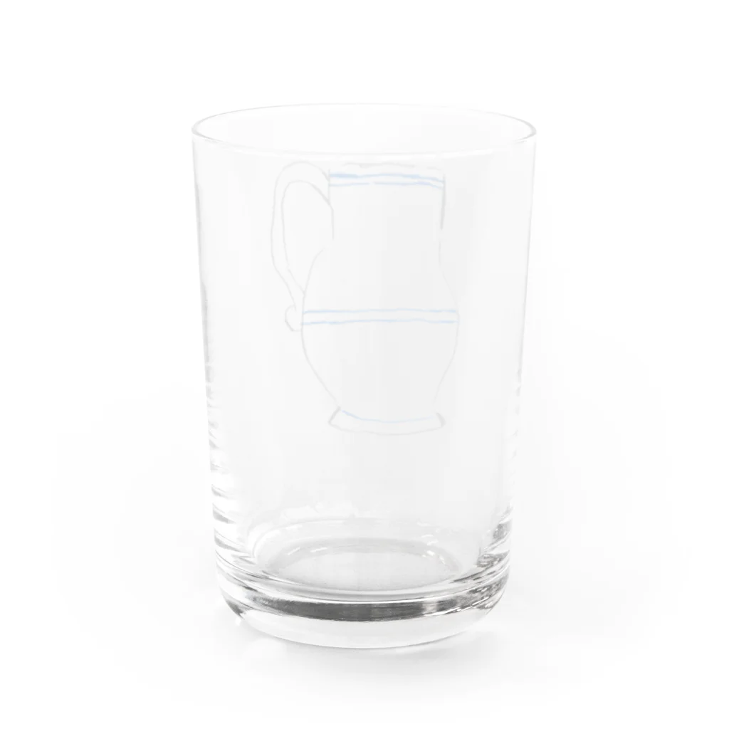 martのアンティークピッチャー Water Glass :back