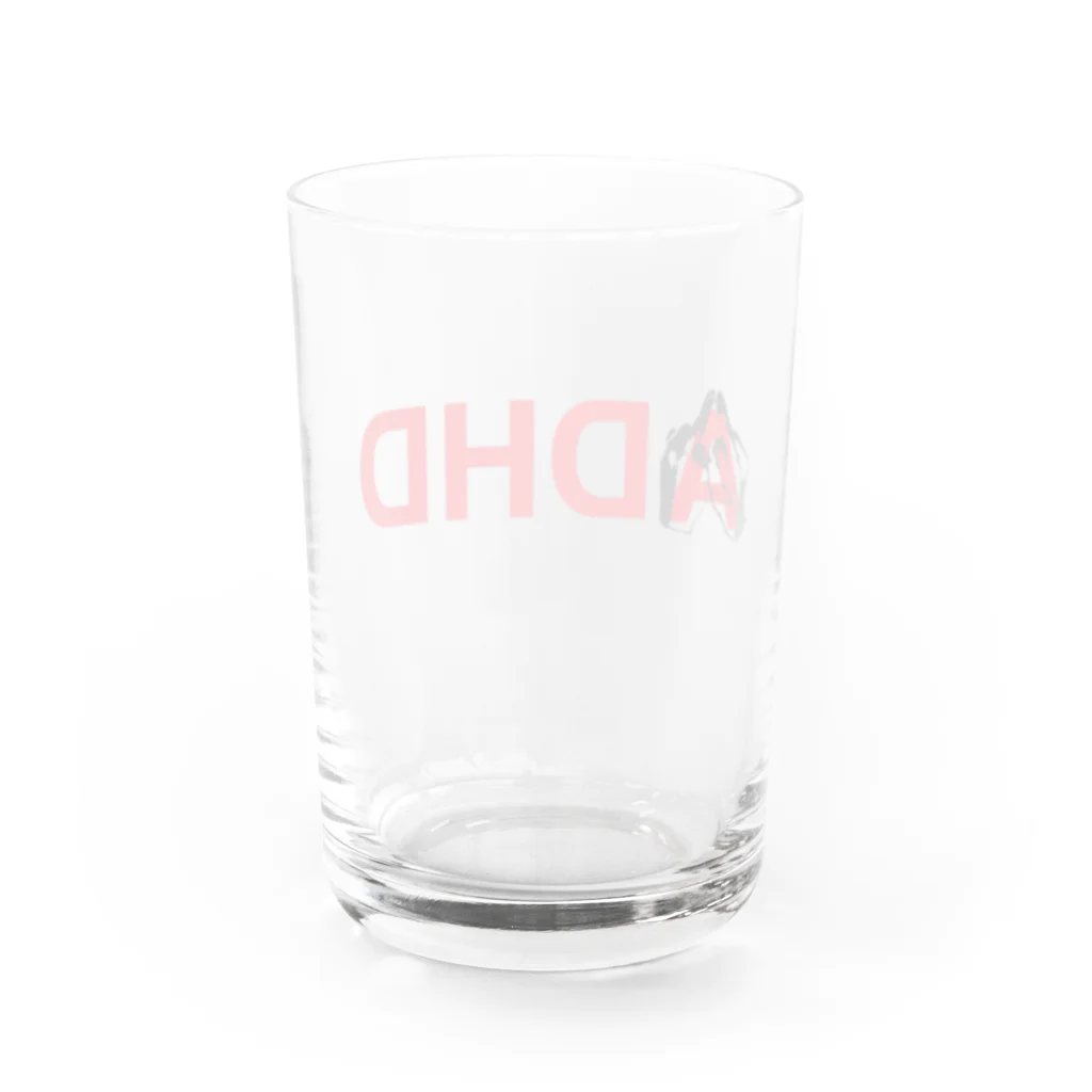 9ozのADHD glass Water Glass :back