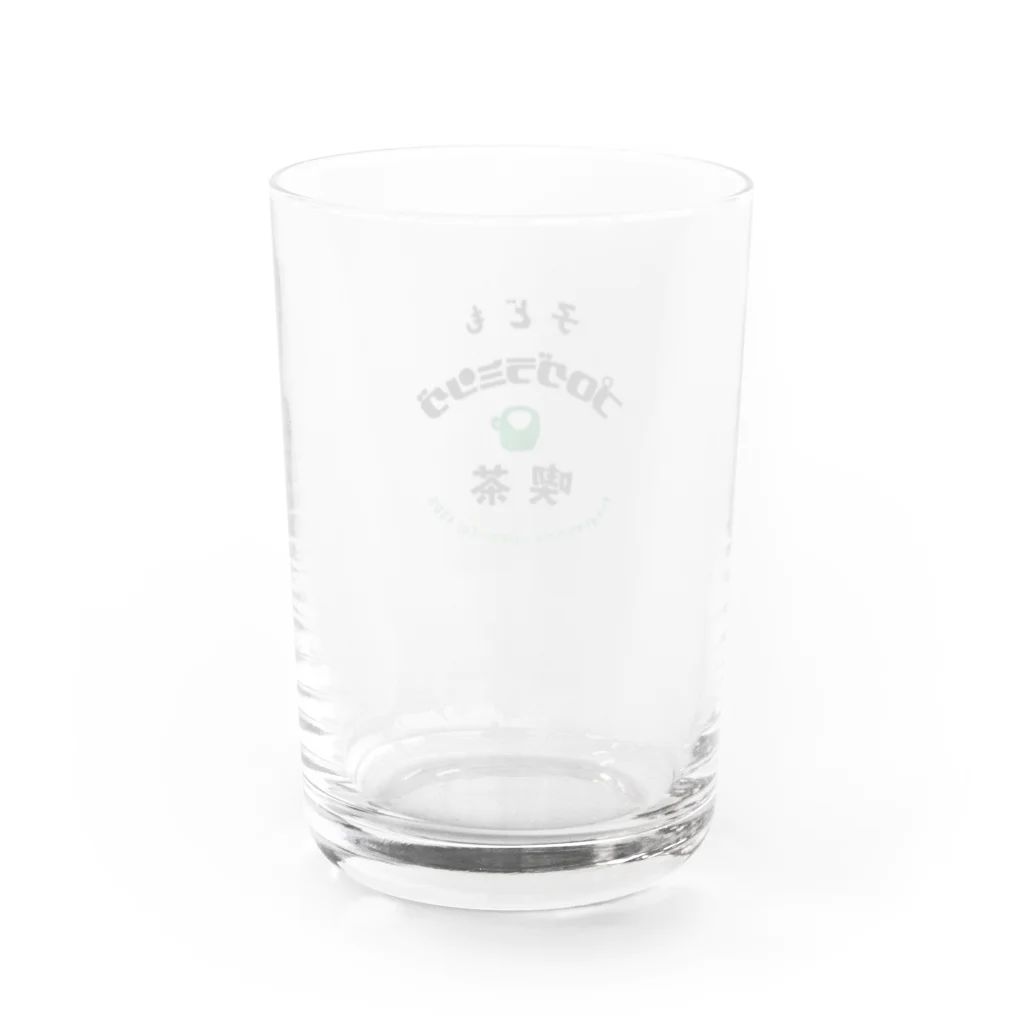 子どもプログラミング喫茶の子どもプログラミング喫茶公式グッズ Water Glass :back