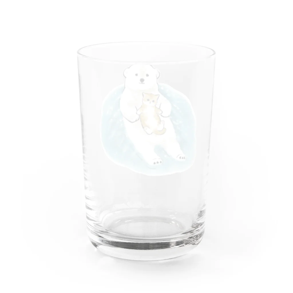 mofusandの愛の漂着時 Water Glass :back