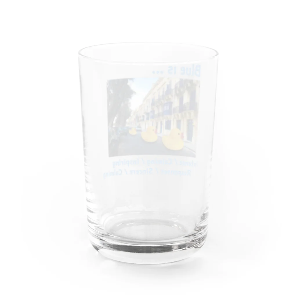 NozomiiiのBlue is... Water Glass :back