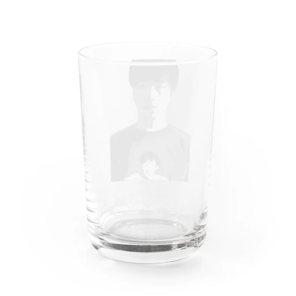 もうりのT君 Water Glass :back