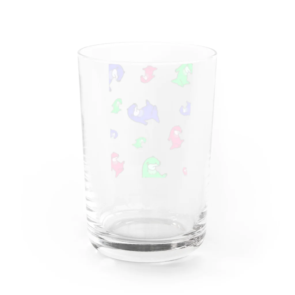 あずきのカワウソぺこりん Water Glass :back