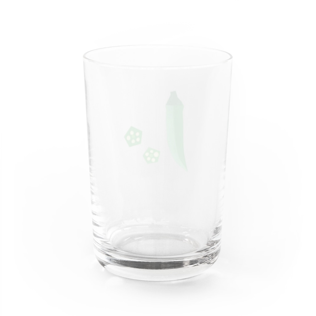 yorimichiのオクラ Water Glass :back