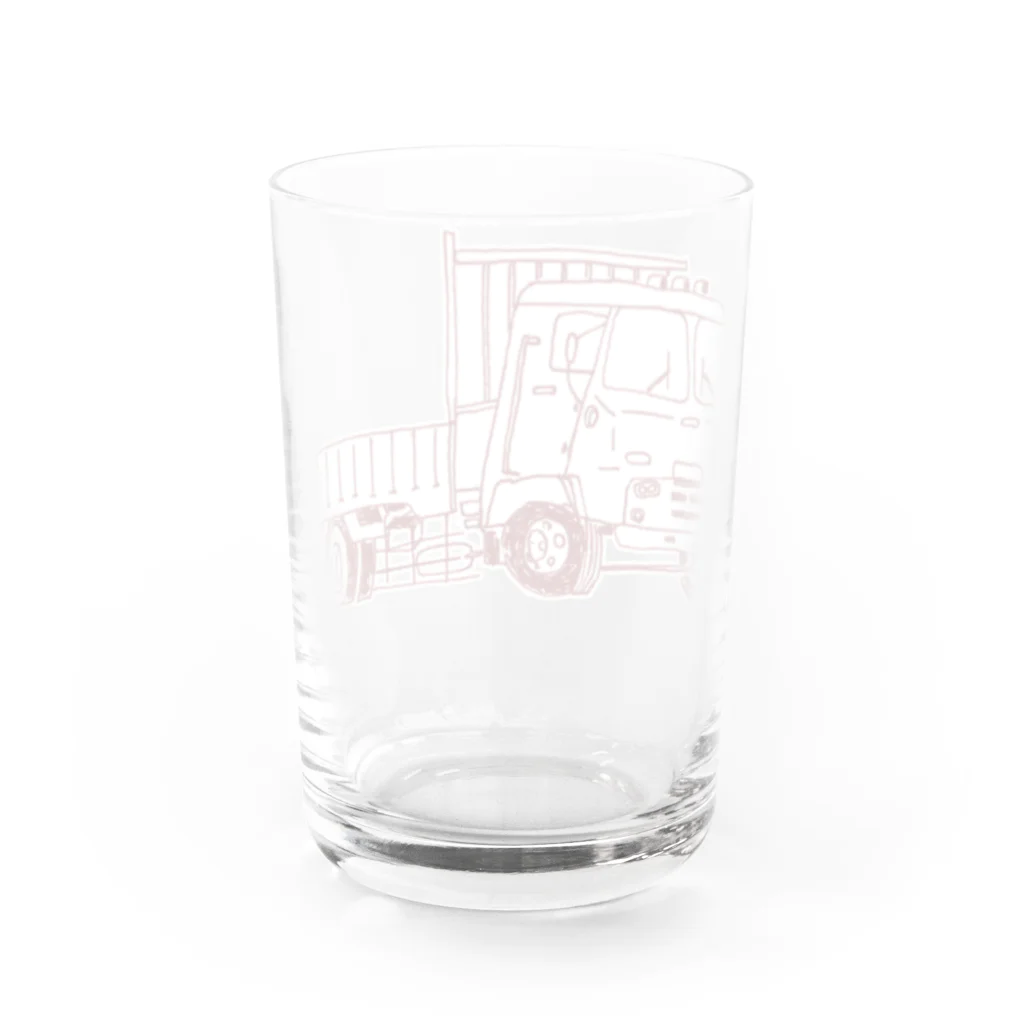 NIKORASU GOのトラック Water Glass :back