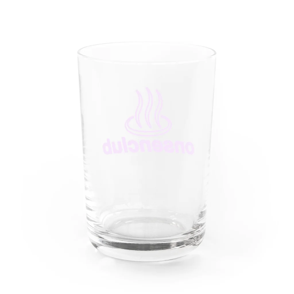 eeeeのonsenclub Water Glass :back