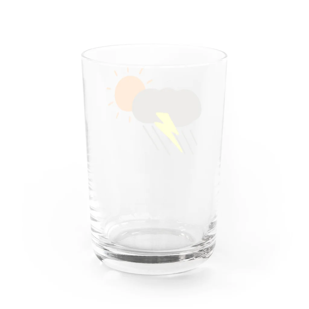 ナオ / CandyLip店の情緒不安定：文字なし Water Glass :back