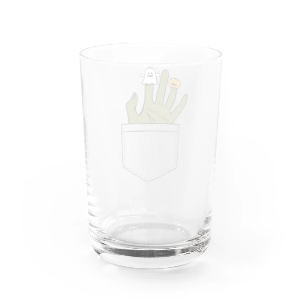 ないものねだりのFinger puppets(ポケット) Water Glass :back