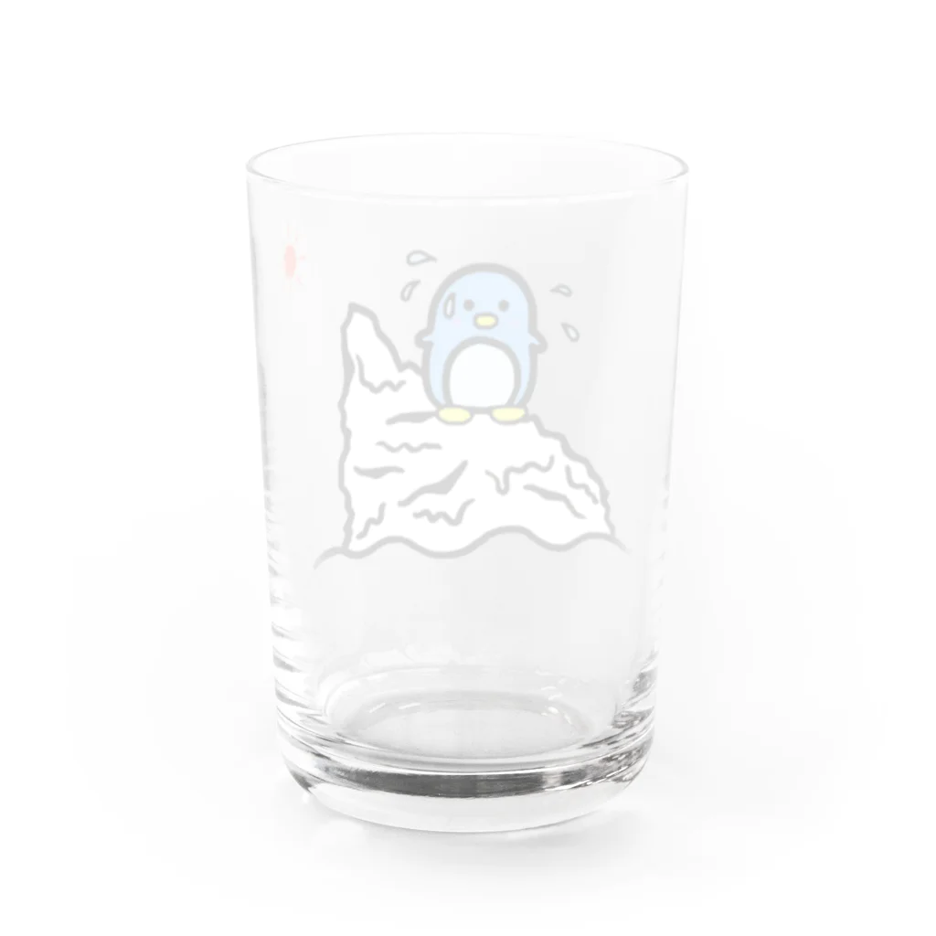 ムエックネのペンギン Water Glass :back