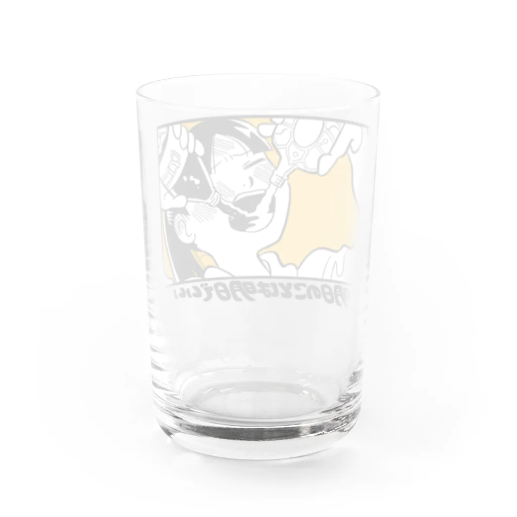 宇島葉🦀のコークハイ女 Water Glass :back