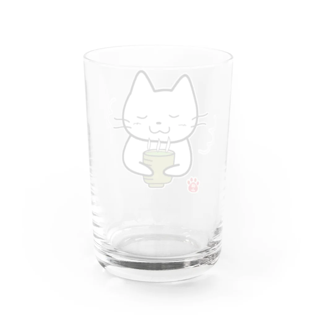 satoharuのいっぷく Water Glass :back