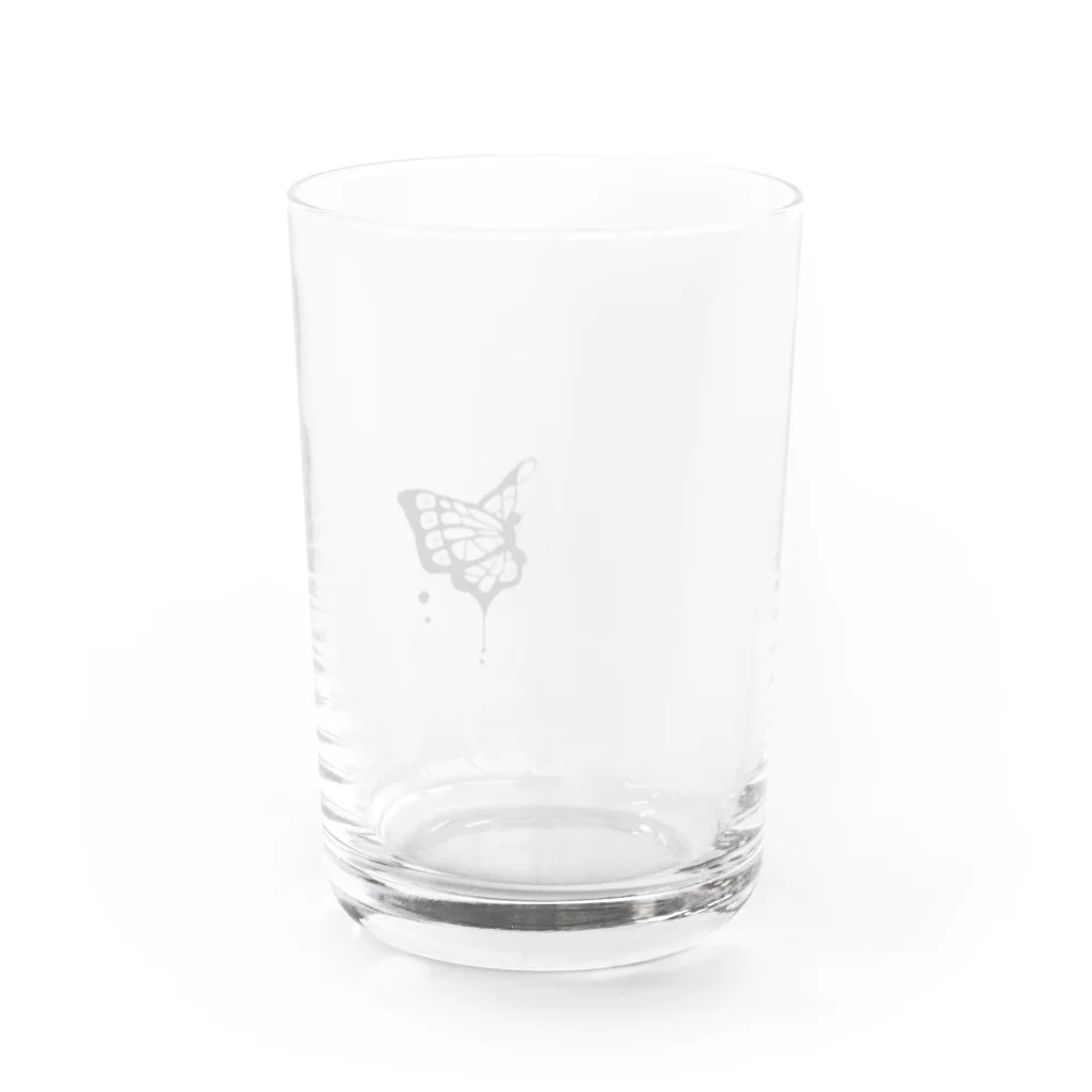 Lolipop’sのちょうちょ Water Glass :back