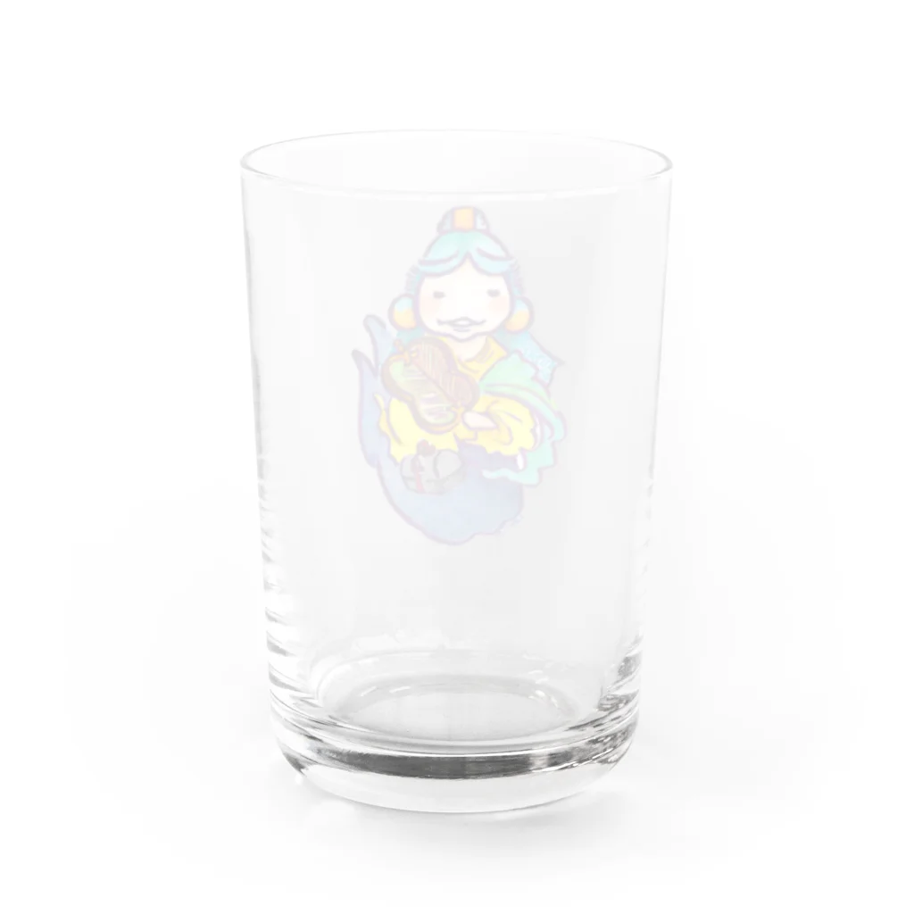 しろうめ庵ノSUZURIさんのトヨタマヒメさん Water Glass :back