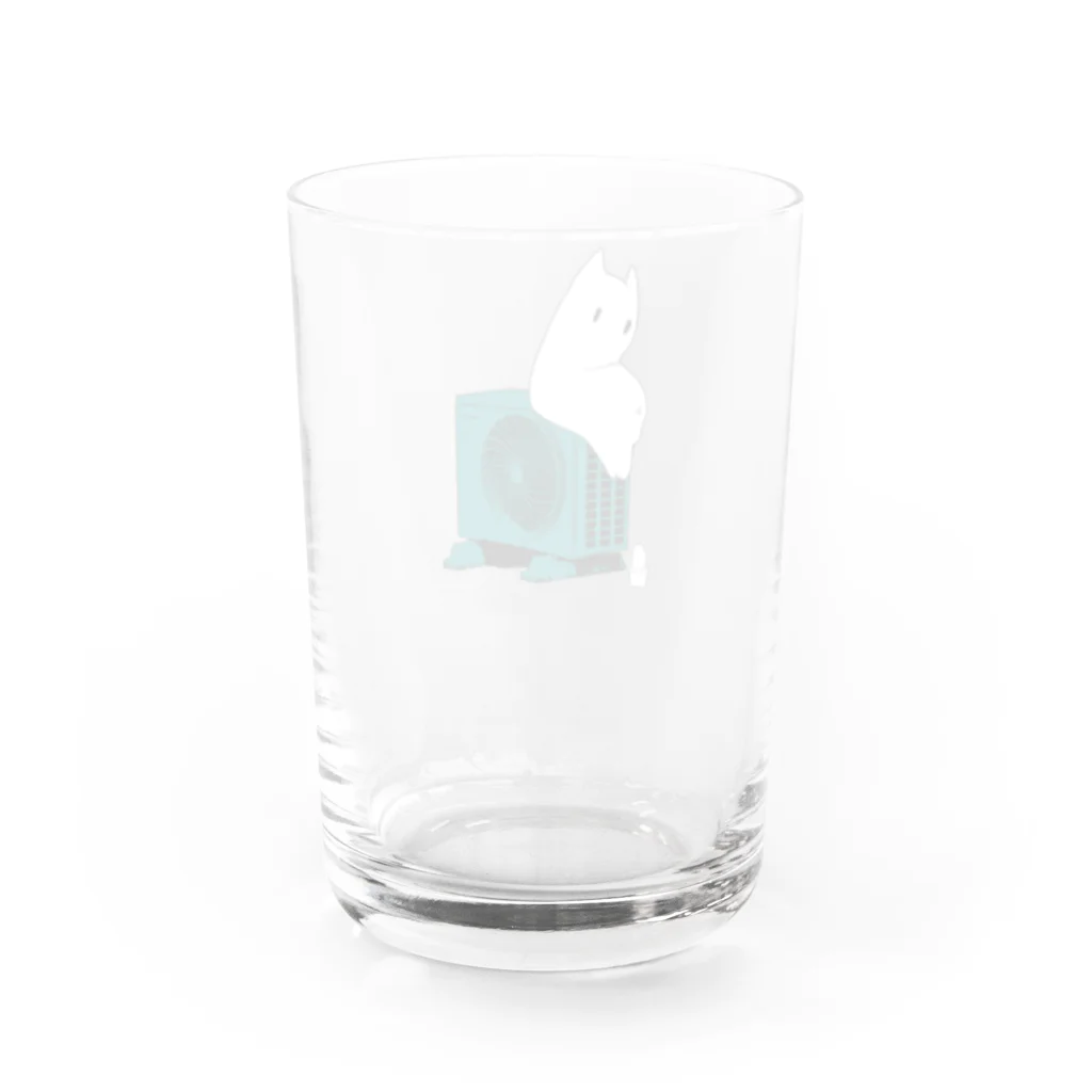Friendly to me at night.のFriendly to me at night. Water Glass :back