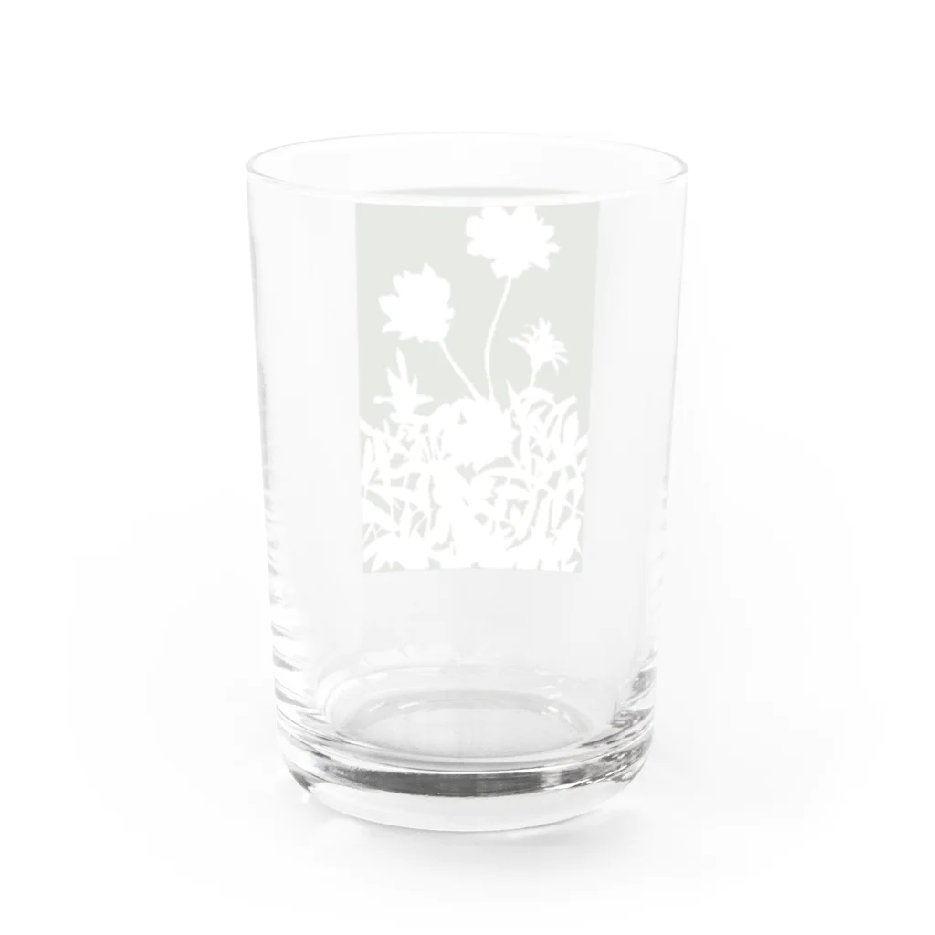 気ままに創作　よろず堂の花咲く小径④みどり Water Glass :back