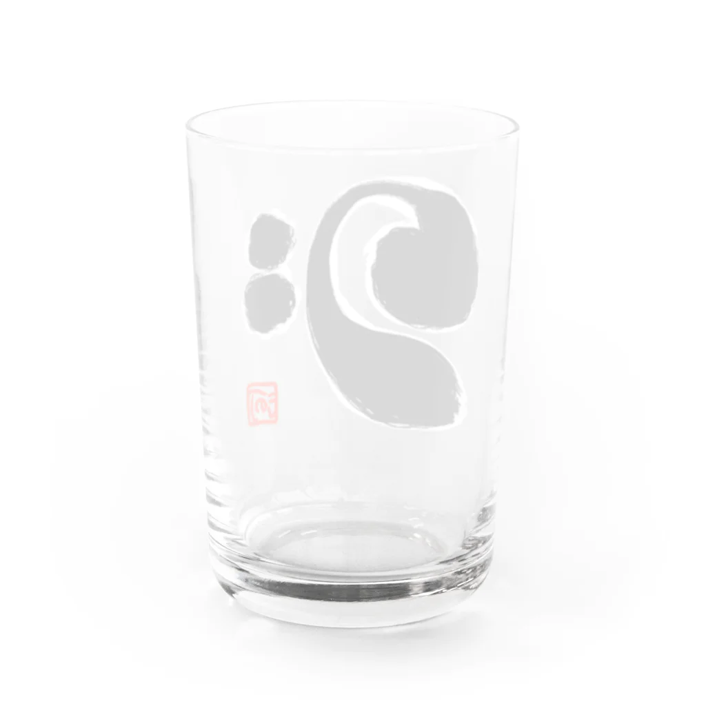 河野広明のお店のへ音記号「和スタイル」 Water Glass :back