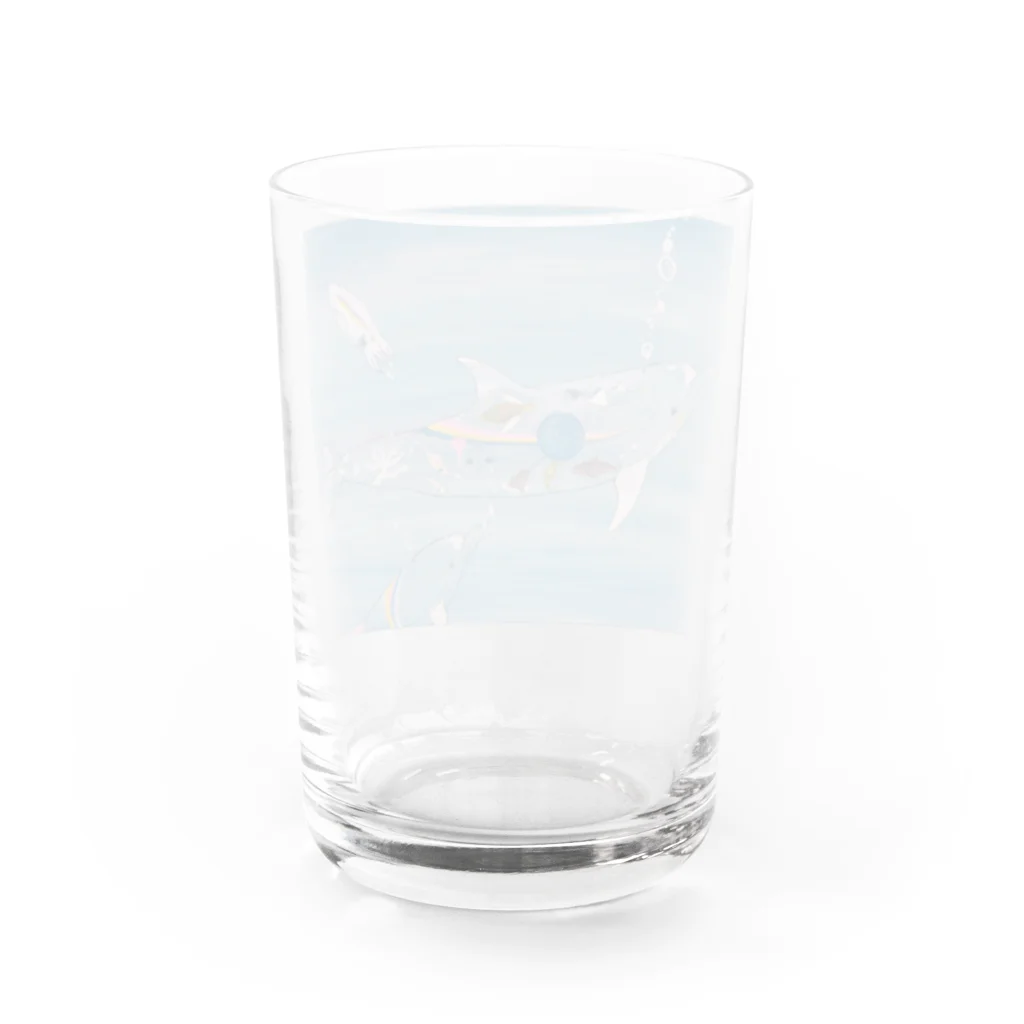 SHACHIKOのイルカゼリー Water Glass :back