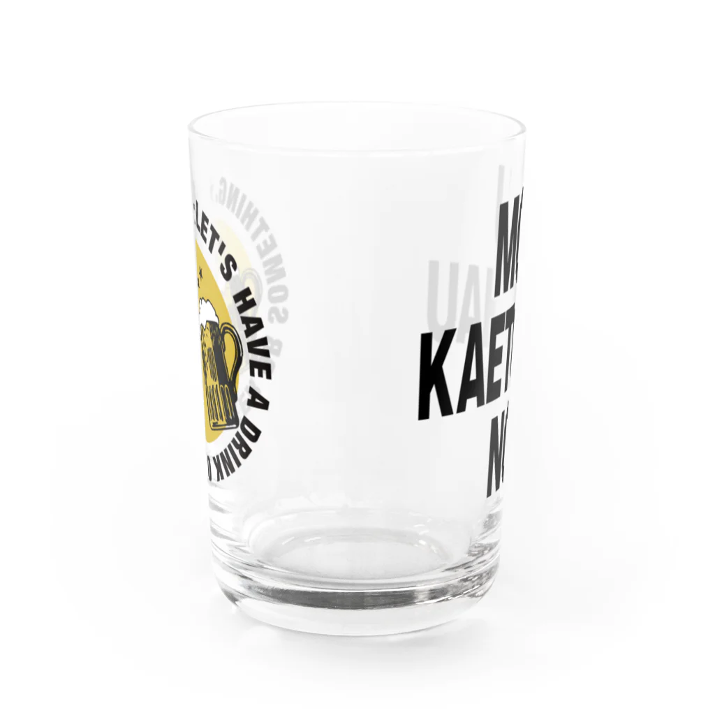 FUKU3OのSUNSTAGRAM goods. 【 グラス A 】 Water Glass :back