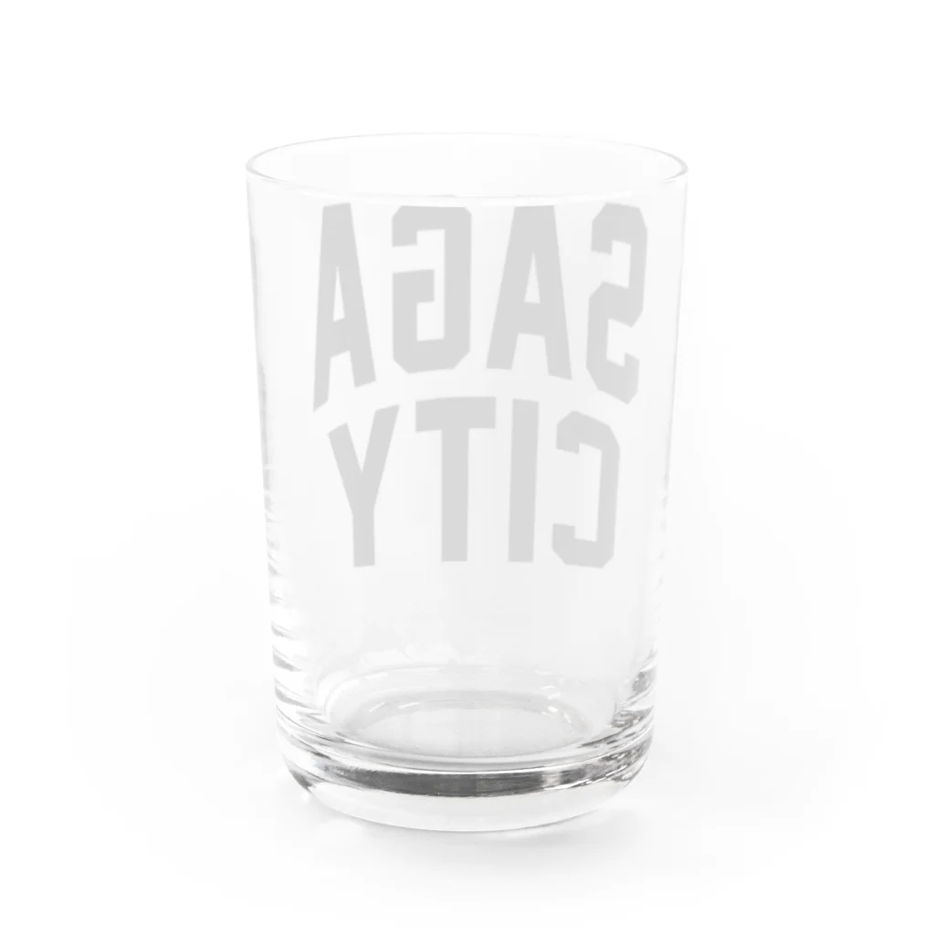 JIMOTOE Wear Local Japanの佐賀市 SAGA CITY Water Glass :back