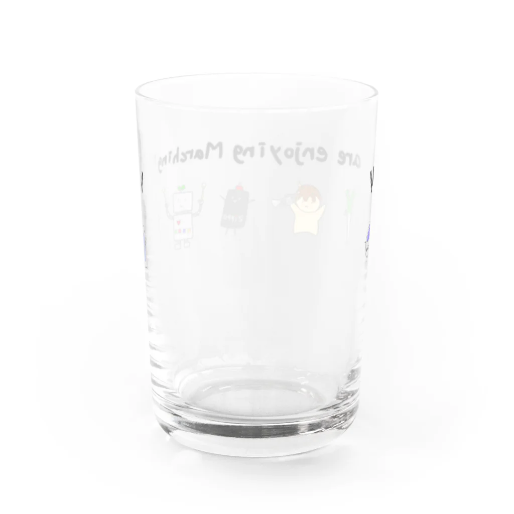 マーチング_GENESISのみんなでマーチング Water Glass :back