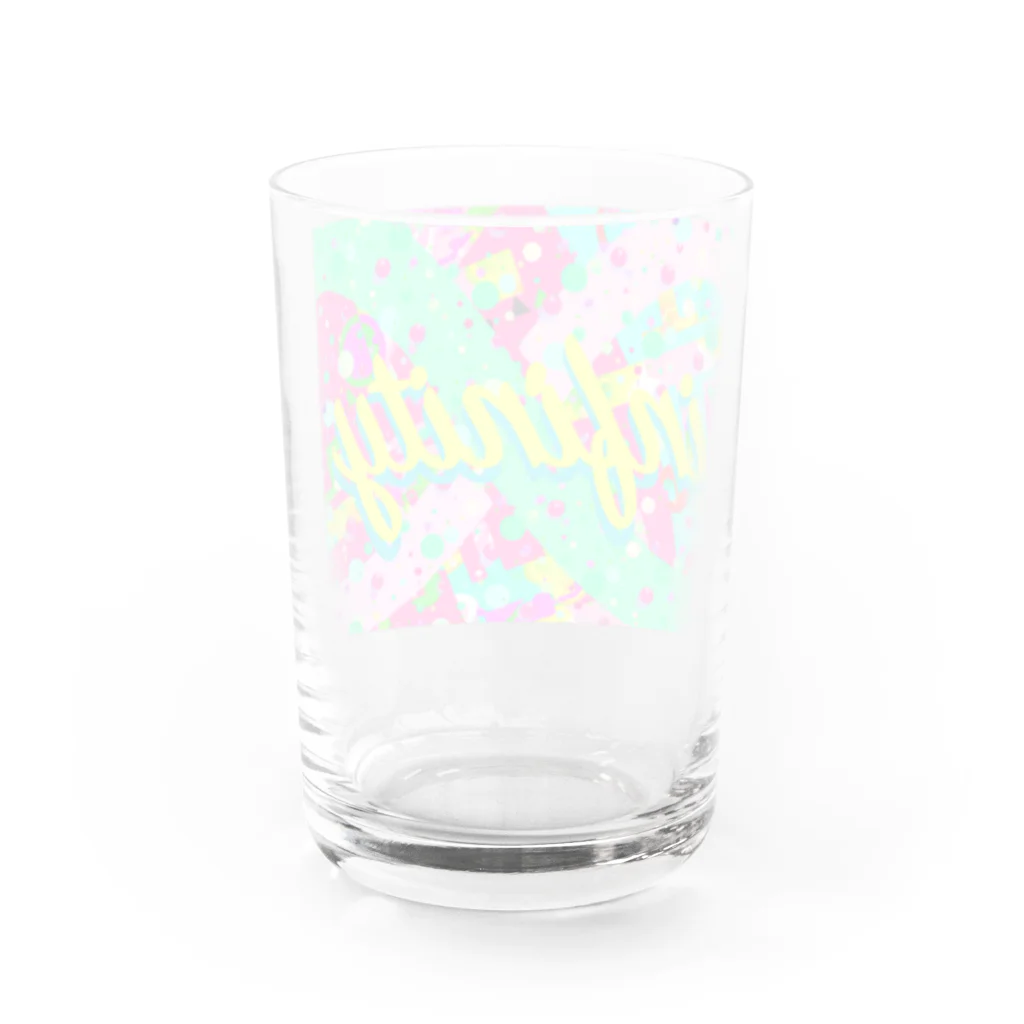 ✨🌈✨ユラクラカン🇯🇵 ✨🌈✨の🌈✨∞infinity∞✨ Water Glass :back