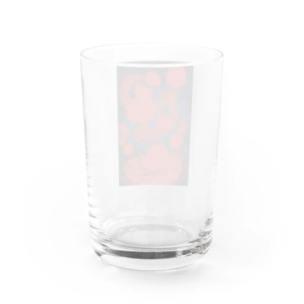 恐竜と宇宙大好き5才のショップのうちゅう Water Glass :back