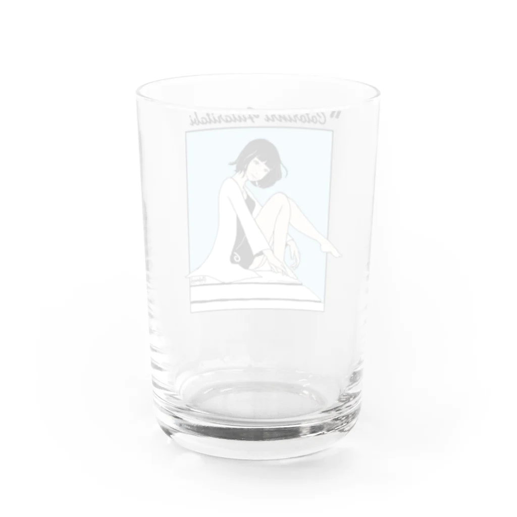 コトリッチのFUTARITABI記念カラー Water Glass :back