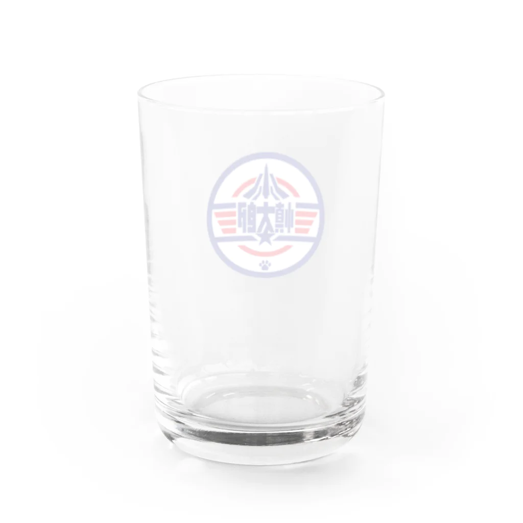 原田専門家のパ紋No.3400 慎太郎 Water Glass :back