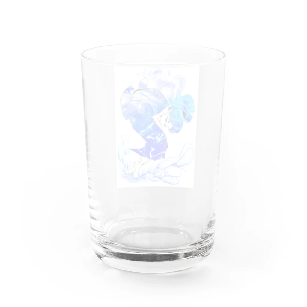 su.ka.m.artの流墨(ruzumi) Water Glass :back