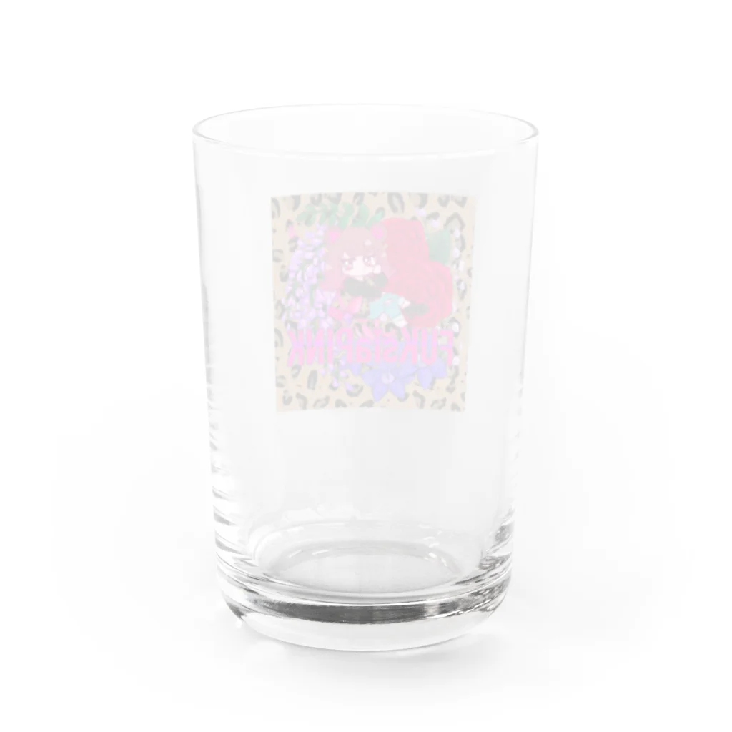 FUKsia_pINKのフゅーシャちゃん Water Glass :back