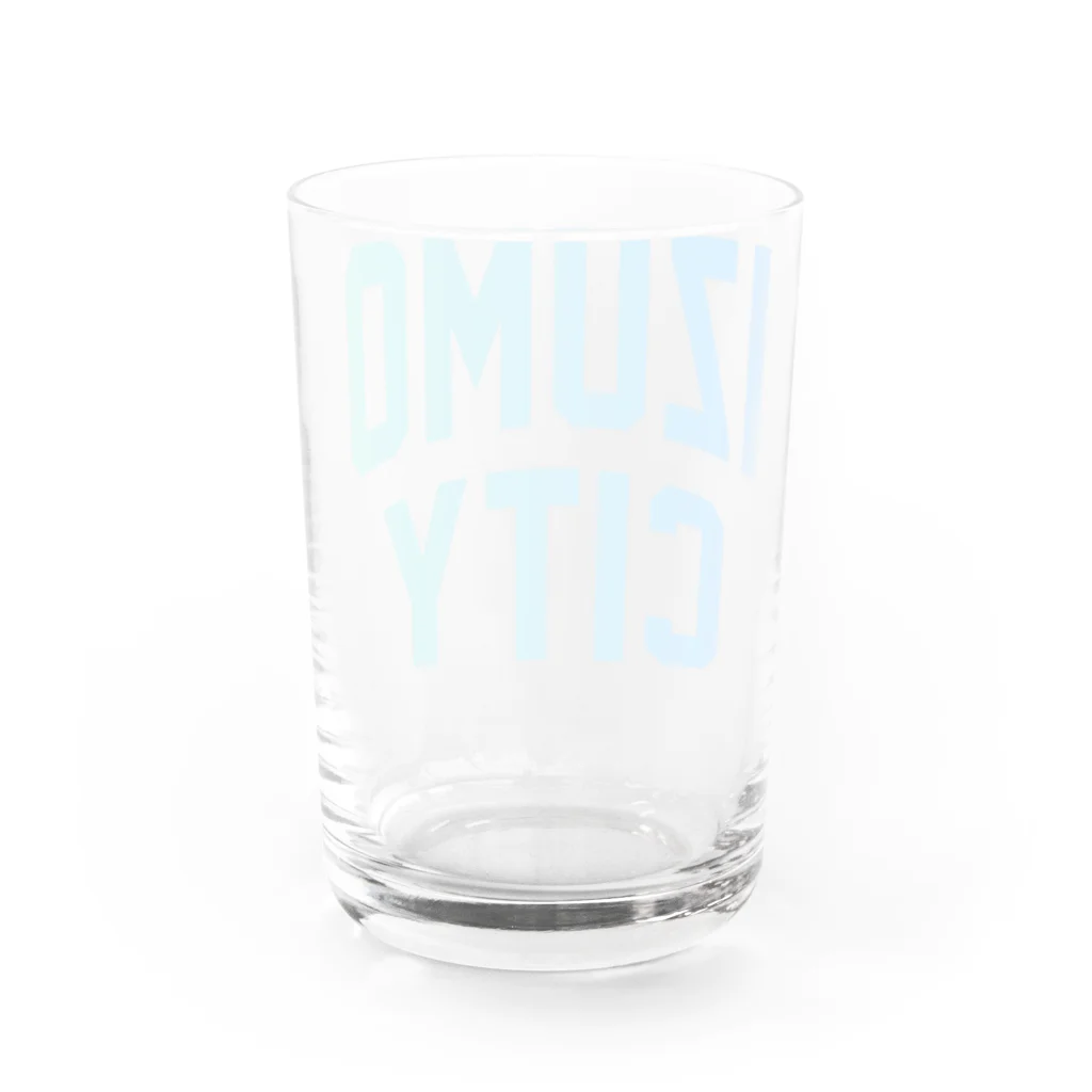 JIMOTOE Wear Local Japanの出雲市 IZUMO CITY Water Glass :back