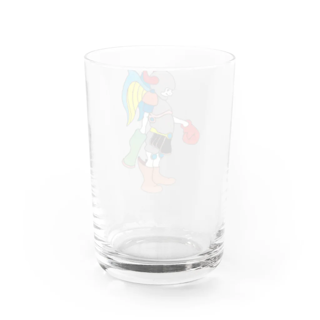 㐂十ショップの近未来少年 Water Glass :back