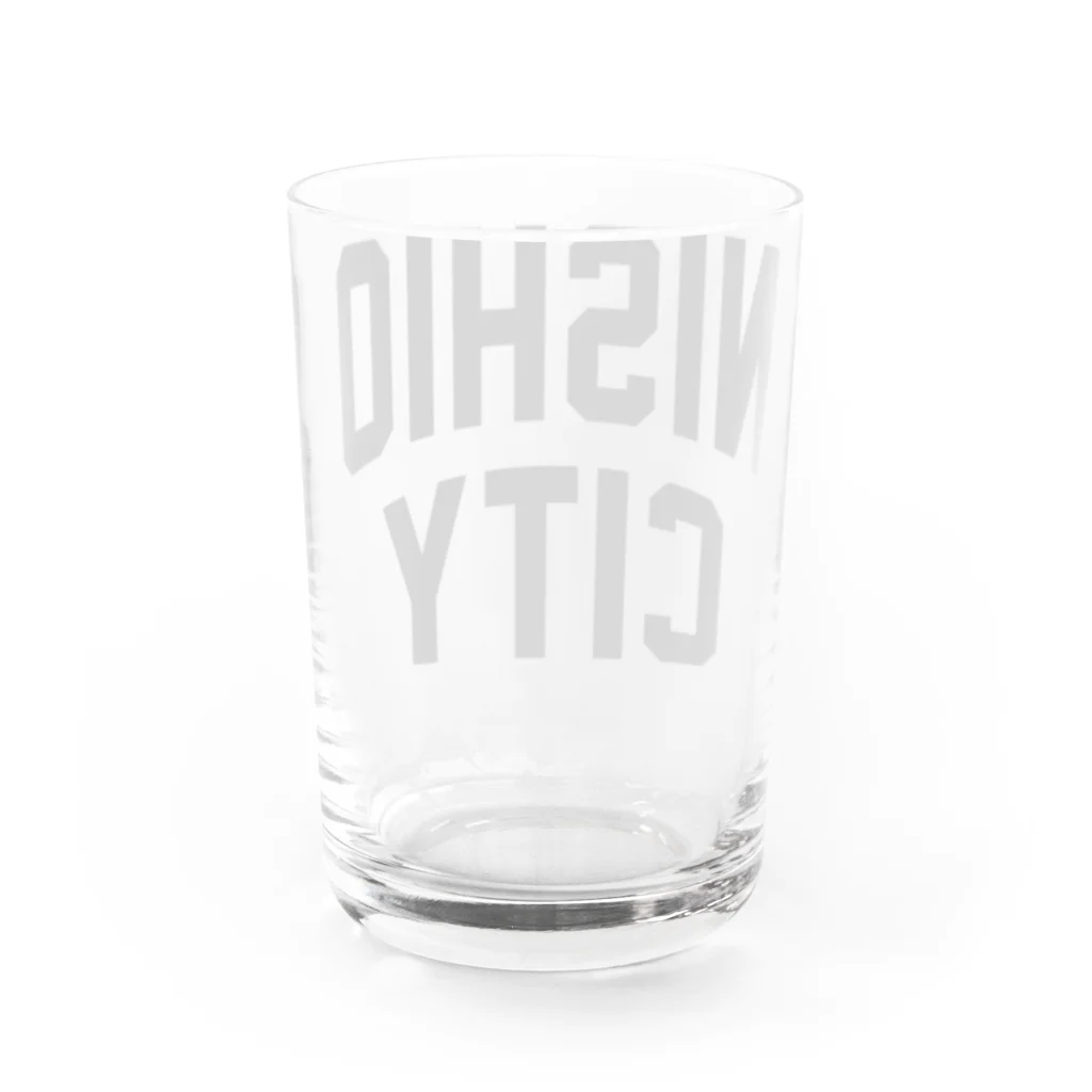 JIMOTOE Wear Local Japanの西尾市 NISHIO CITY Water Glass :back