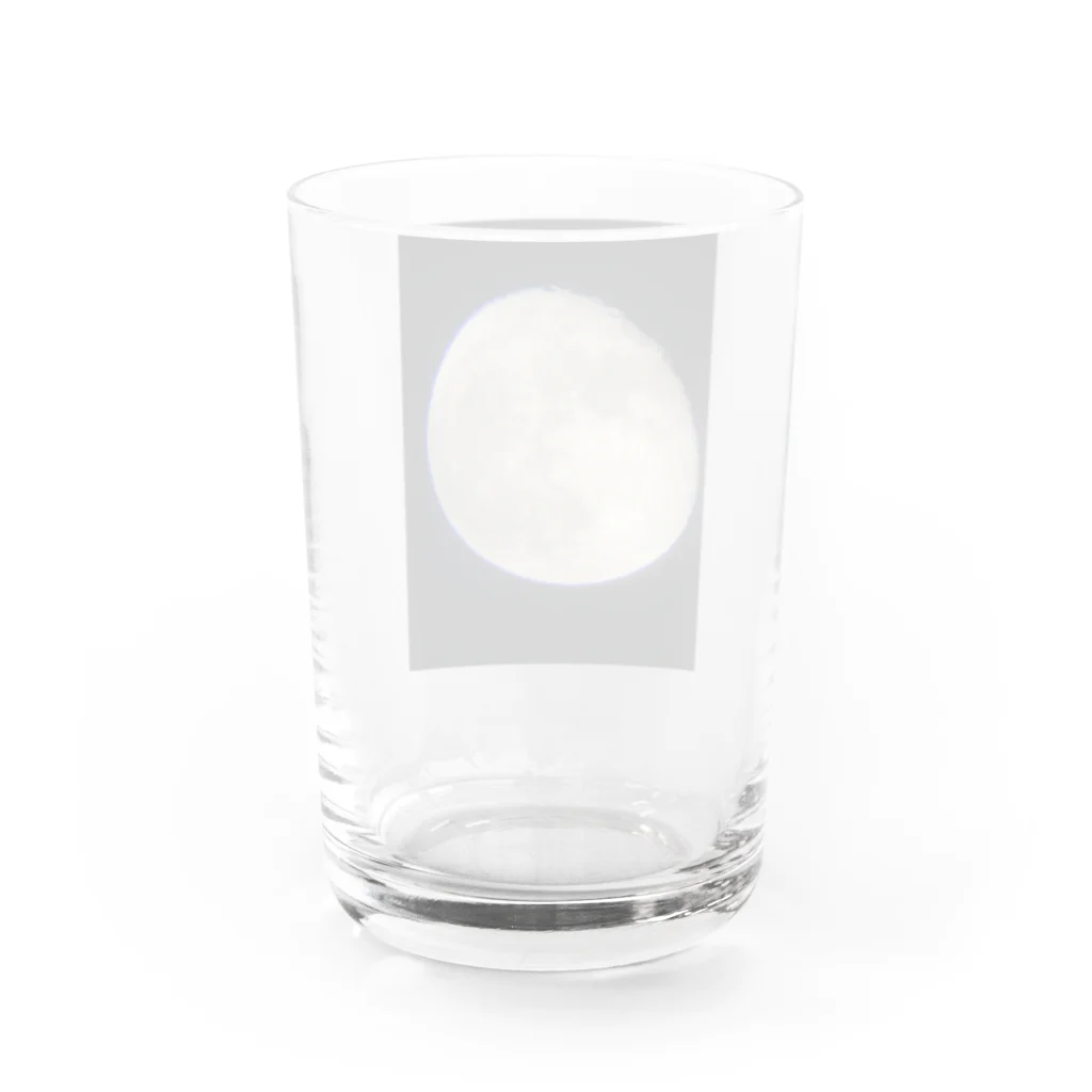 ゆきのthe moon Water Glass :back