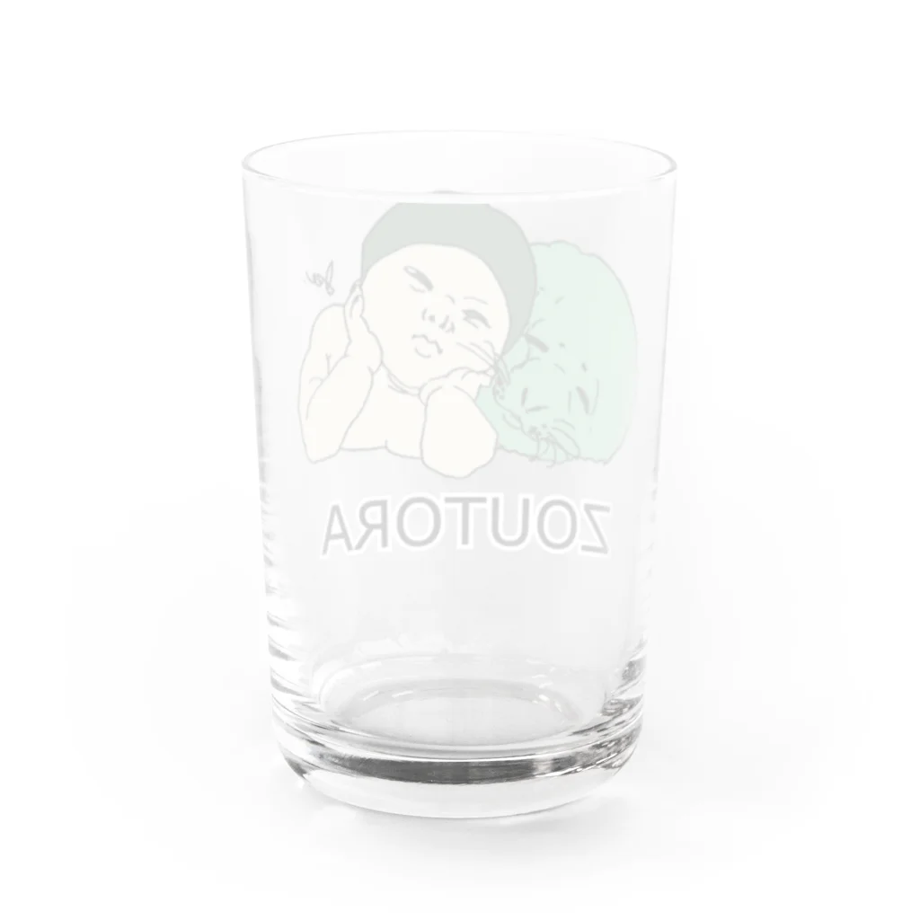 ▱個性の渋滞▱//storeのゴマフと僕 Water Glass :back