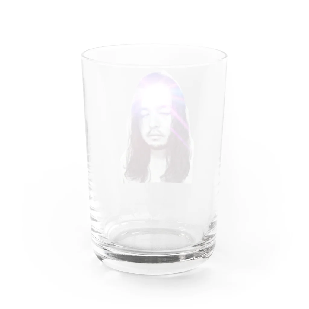 劇団歴史新大陸SHOPの【ゴッド・カツノリ】 Water Glass :back