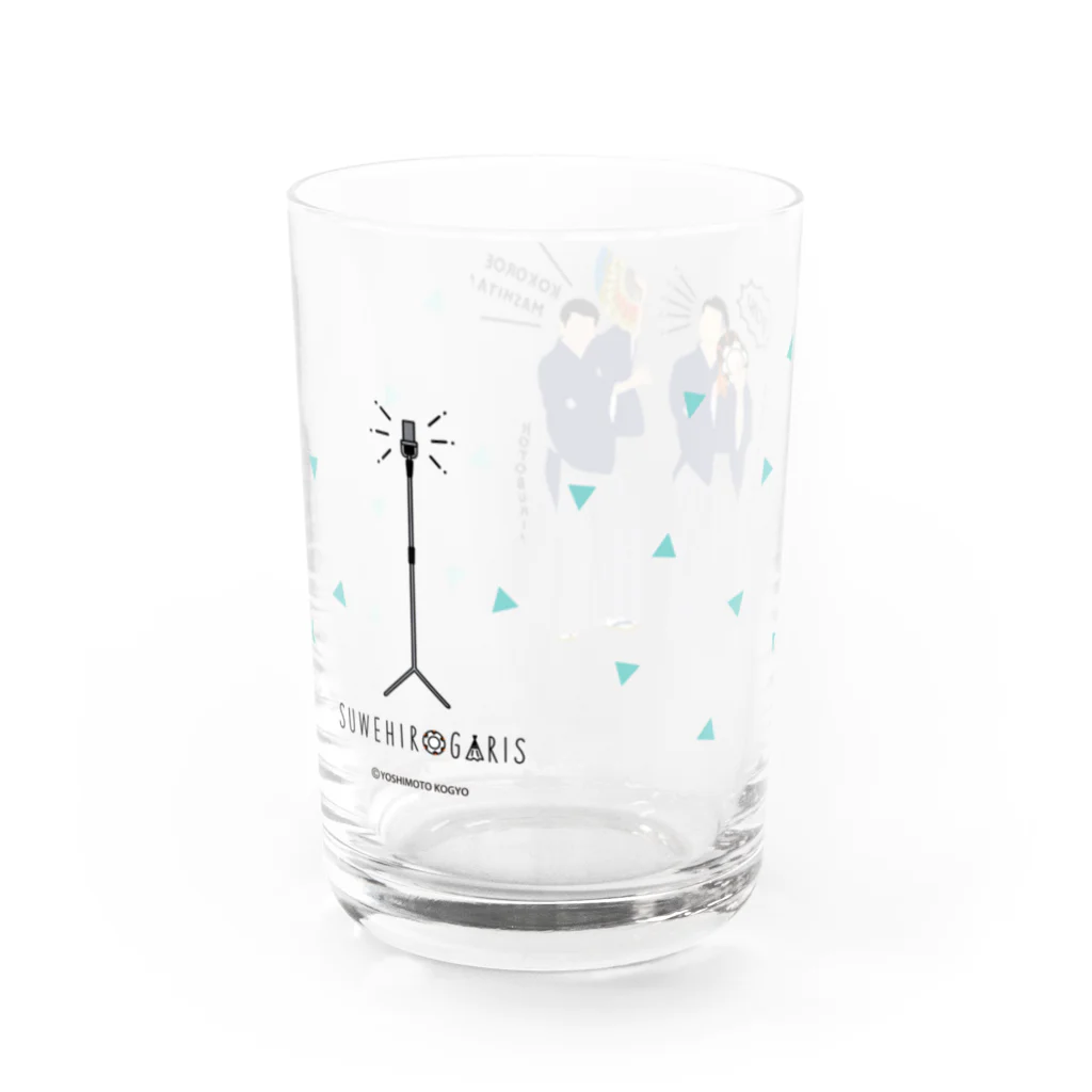 よしもと芸人オフィシャルショップのzakkaYOSHIMOTO すゑひろがりず Water Glass :back