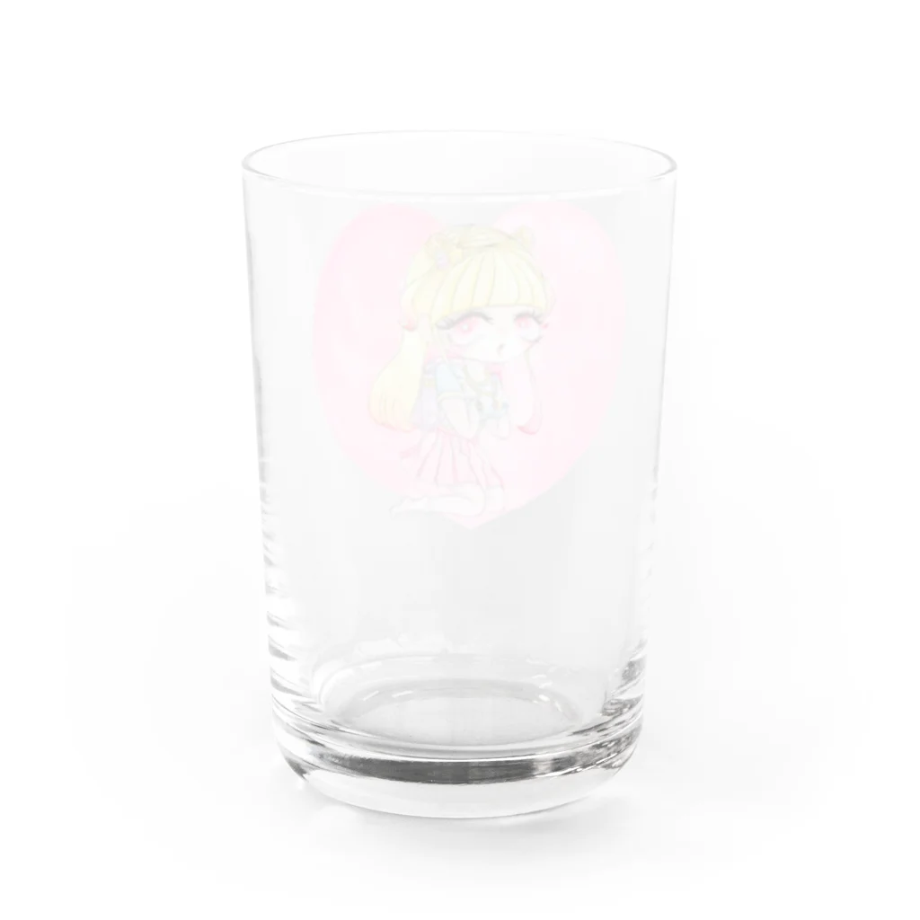 ゆうりんちゃんのＪＳちゃん Water Glass :back