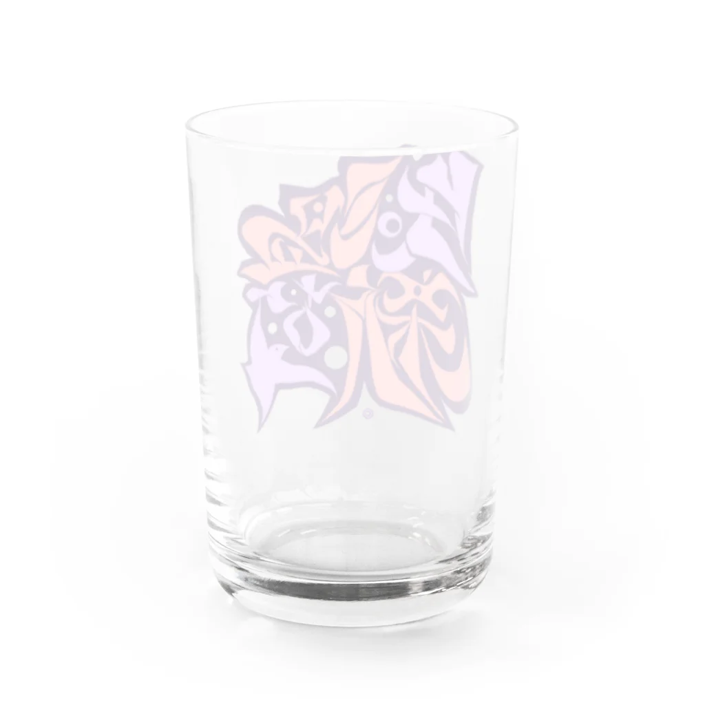 シノアの温故知新。(おんこちしん) Water Glass :back