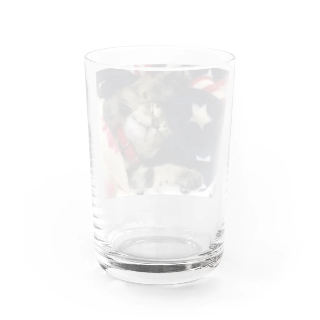milk chocolateのあめりかんみるく Water Glass :back
