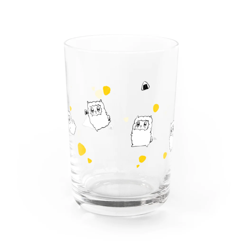 moのmolpaka おむすび Water Glass :back