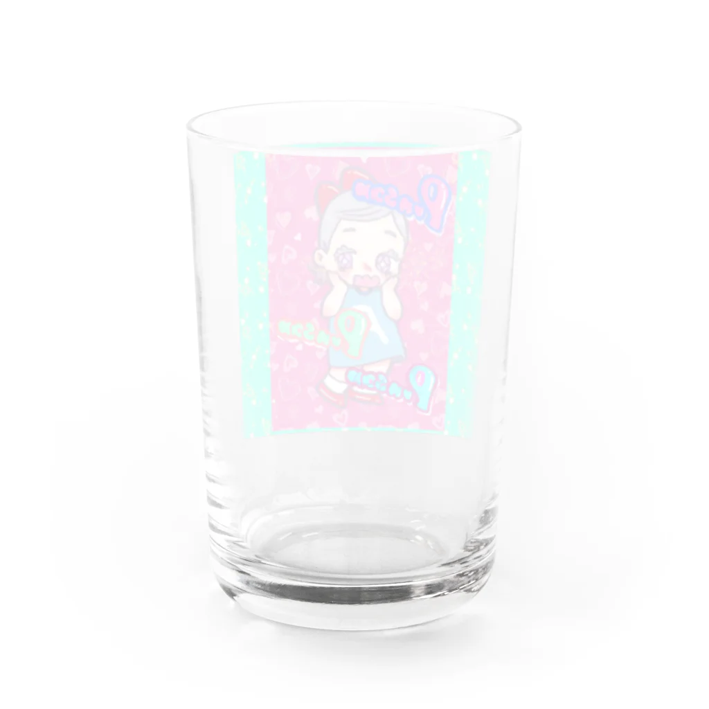 プンさんしょっぷのプリクラプンサン Water Glass :back